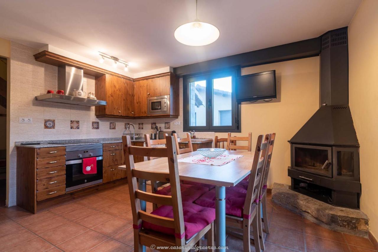 Casa Rural Graeras En Castigaleu Εξωτερικό φωτογραφία