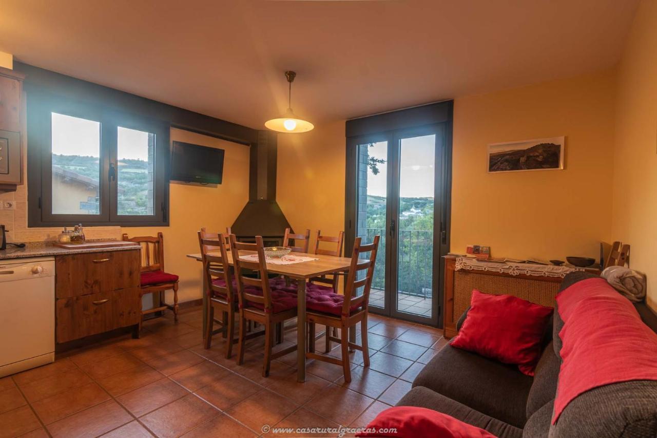 Casa Rural Graeras En Castigaleu Εξωτερικό φωτογραφία