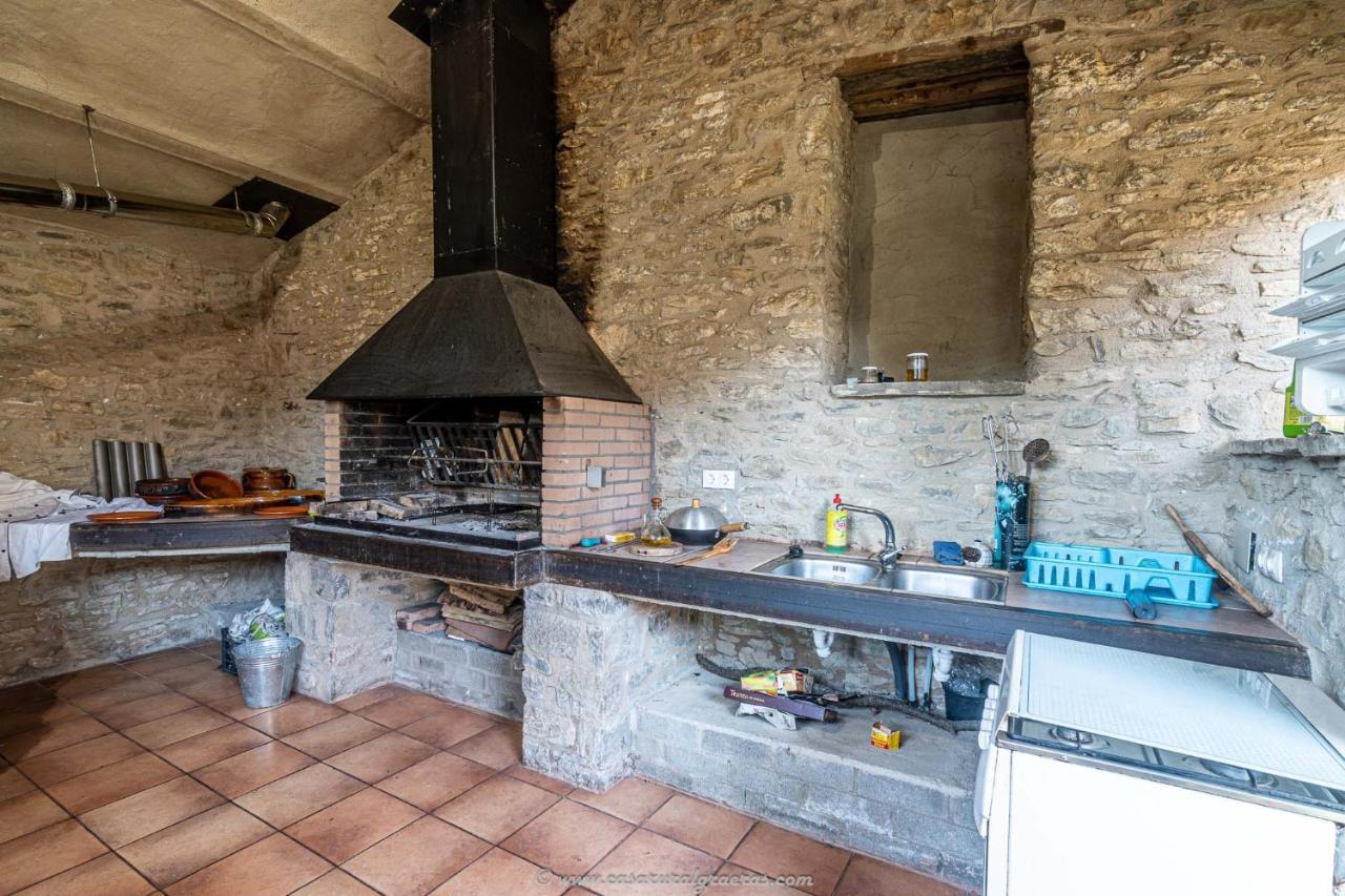 Casa Rural Graeras En Castigaleu Εξωτερικό φωτογραφία
